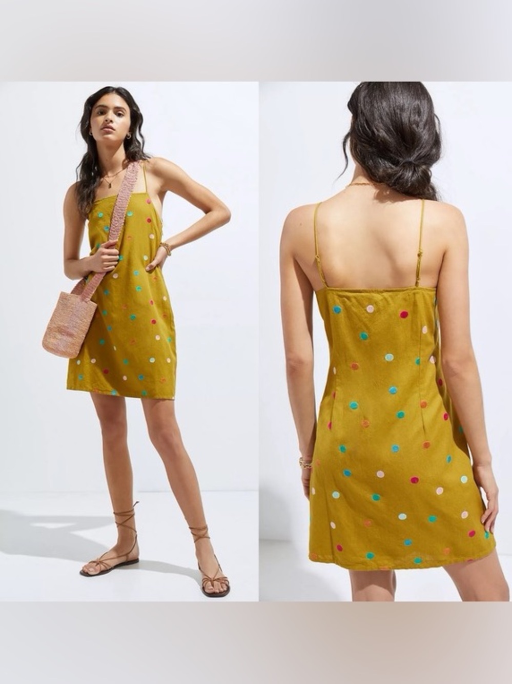 Anthropologie Corey Lynn Calter Embroidered Mini Dress Size XS NWT